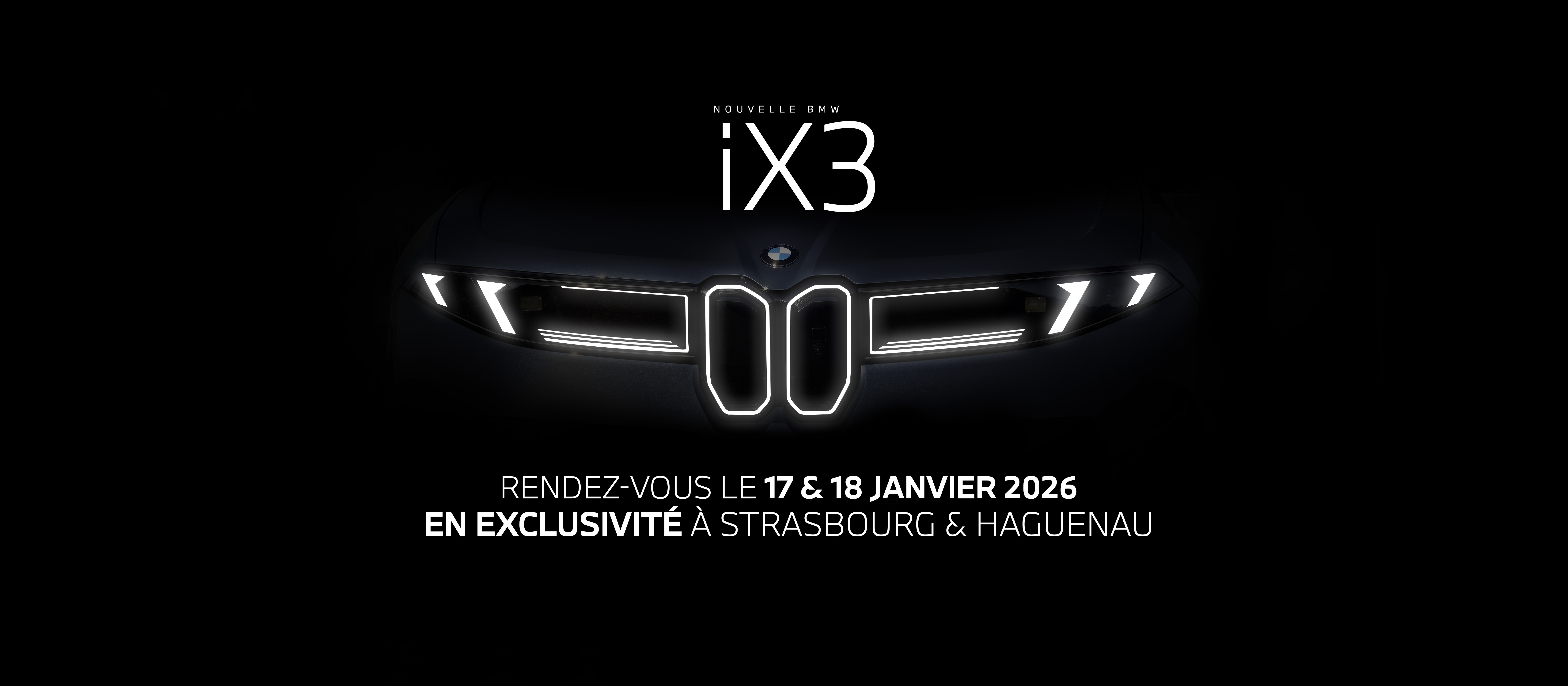 EXCLUSIVITÉ ESPACE H ! La nouvelle BMW iX3 visible en concession