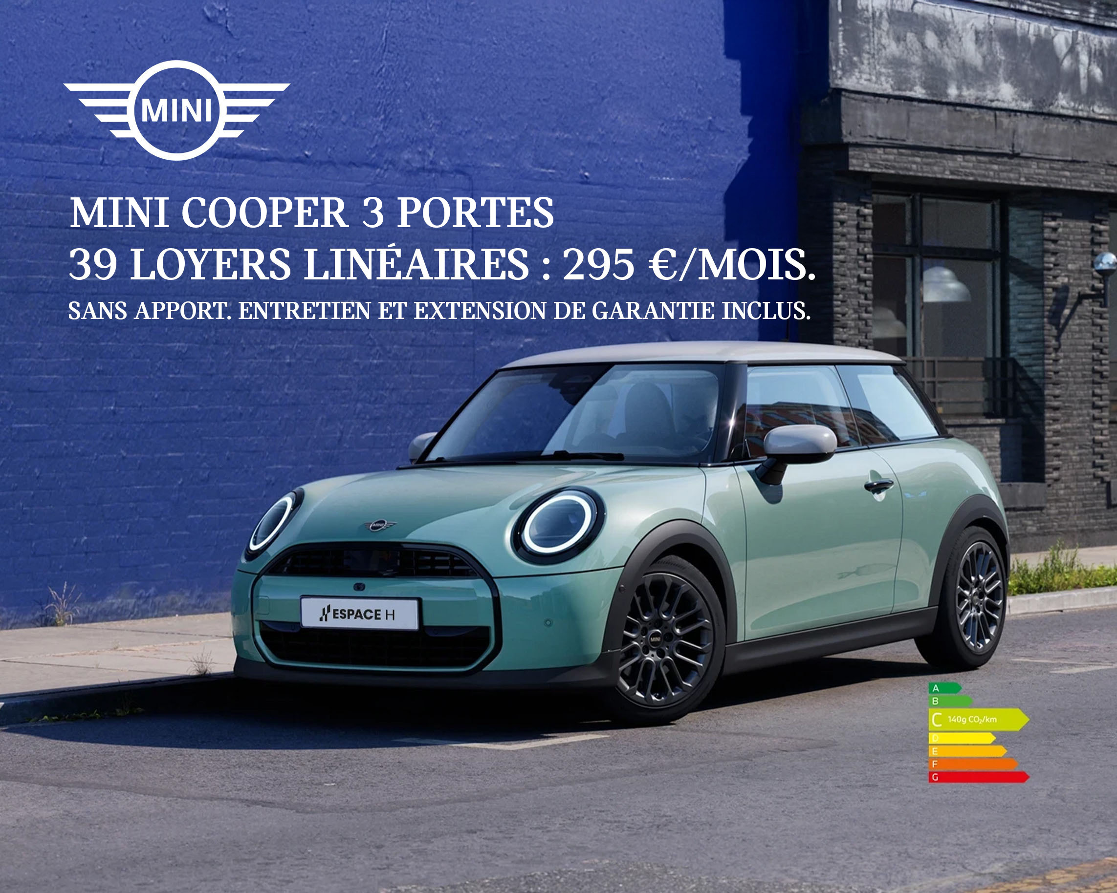 MINI COOPER - Dès 295 € / mois