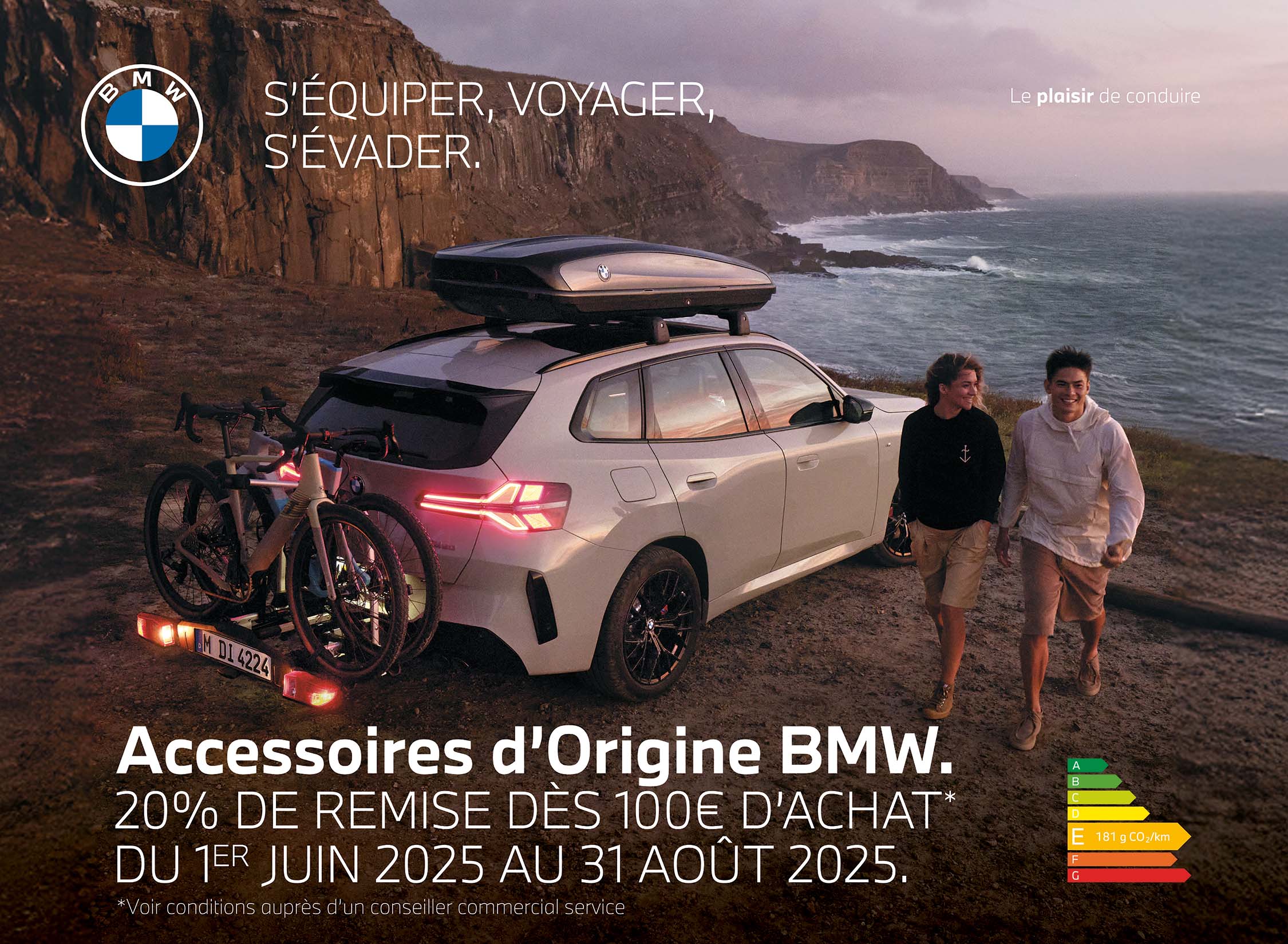 Accessoires d’Origine BMW : 20% de remise