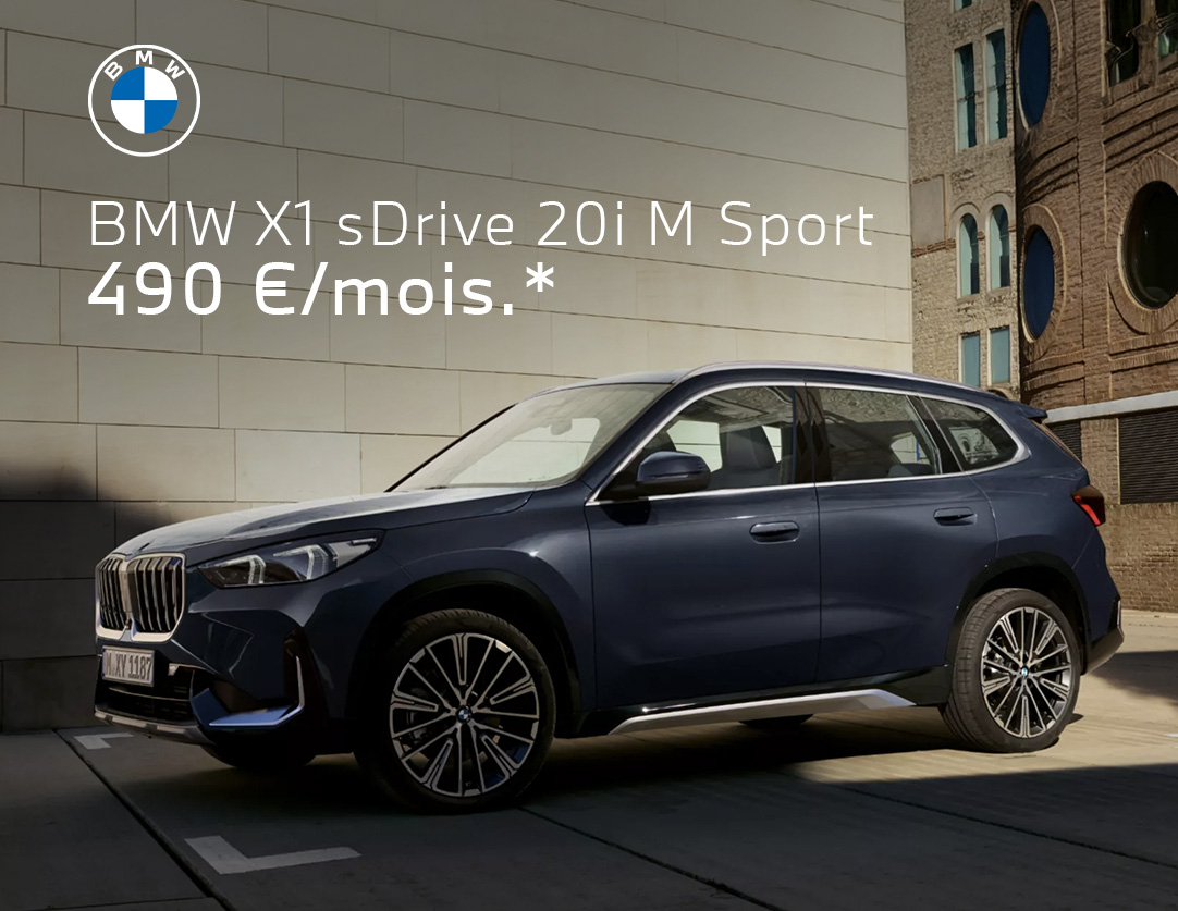 BMW X1 sDrive20i M Sport à 490 €/mois