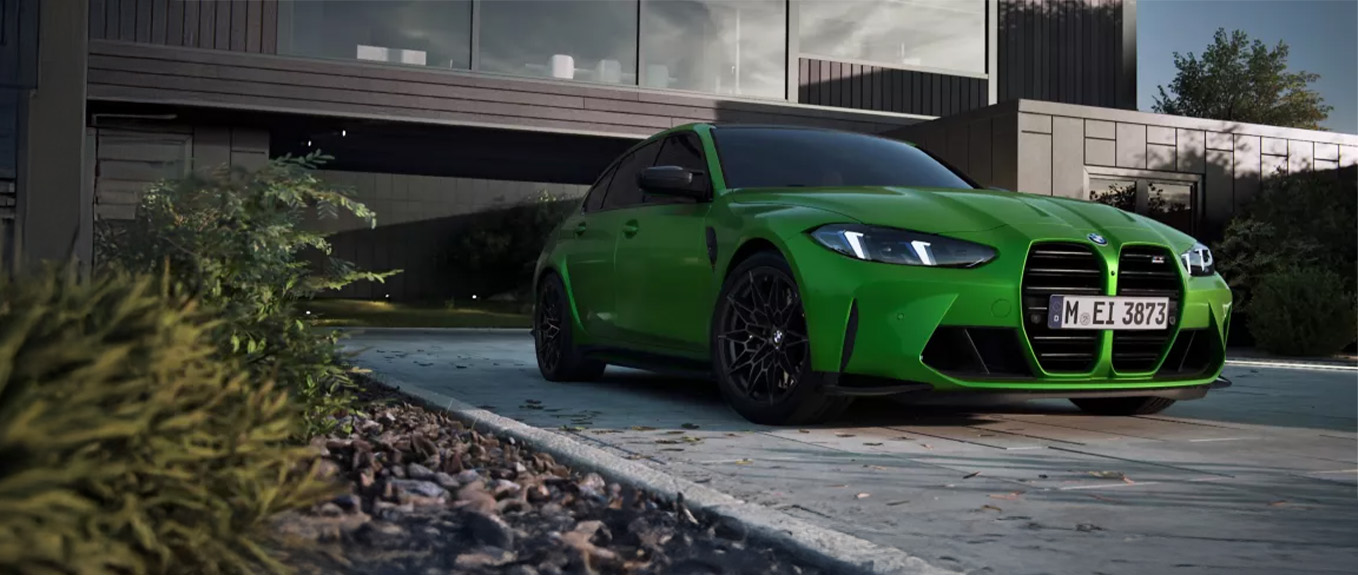 banner BMW M3 Competition M xDrive Berline
