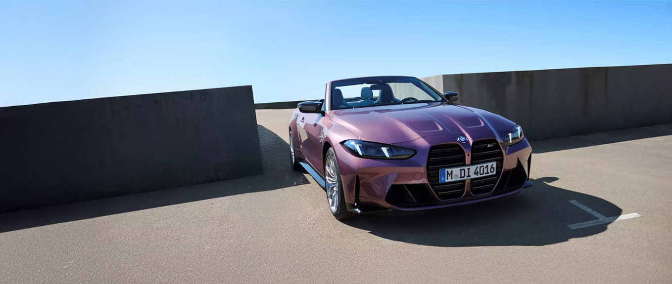 banner BMW M4 Competition M xDrive Cabriolet