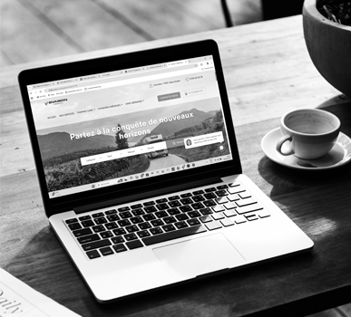 Ecran site web Evasion